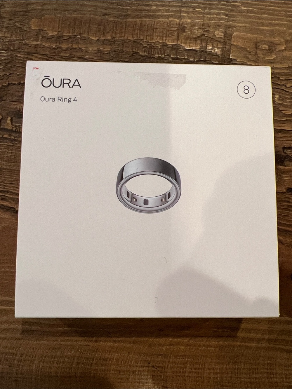 Oura Ring 4th Gen - Size 8
